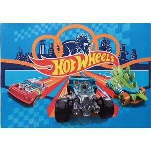 Tapete Hot Wheels Joy - Jolitex